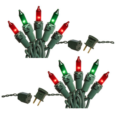 Guirlande électrique avec 100 ampoules