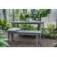 Ascalon Solid Wood Pine Outdoor Bench-1115516556