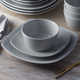 Noritake Colorscapes Swirl 4-Piece Square Place Setting, Service for 1