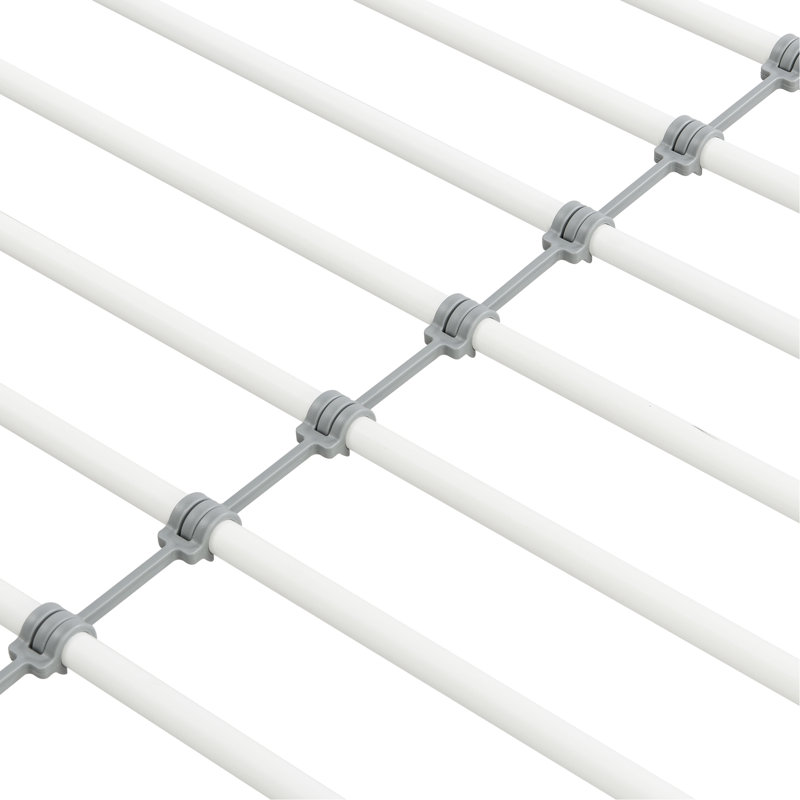 Lit superposé avec couchette METAL BLANC