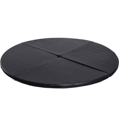 Tapis de Pole Dance, 2 po x 5 pi, pliable, noir. Rembourrage en mousse pour plus de confort. Housse imperméable. Convient à de nombreuses bases standards. Convient aux débutants à domicile pratique pliable en noir de 5 pi. Durabilité de la construction. Robuste