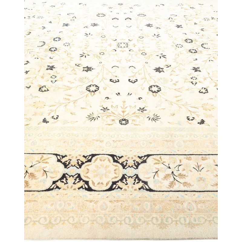 Classic One-of-a-Kind 9' 3" X 11' 9" Hand Knotted Area Rug