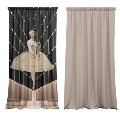 Dilsad Velvet Blackout Curtain Panel Pair