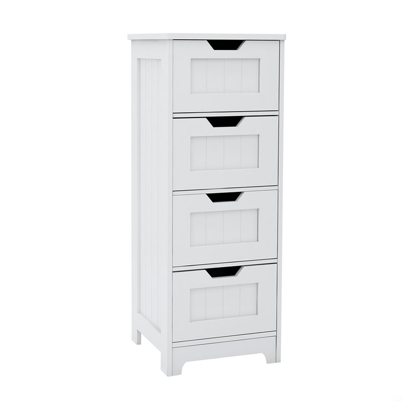 Freestanding Storage Cabinet With 4 Drawers