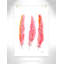 Roulé «Pink Feathers», impression sur papier-47479520
