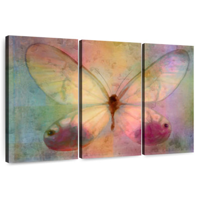Aquarelle de papillon jaune Brampt