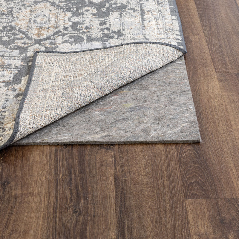 Bottorff Dual Surface 0.33" Non Slip Rug Pad, Rectangle 2' x 4'