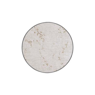 Machine Washable Gray Area Rug