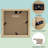 Matte Wood Collage Picture Frames (Set of 3)