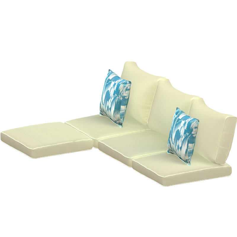Quesha Outdoor 3 " Sofa Seat Cushion