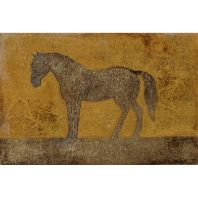 Oxidized Horse II by Norman Wyatt Jr. - Wrapped Canvas Art Prints