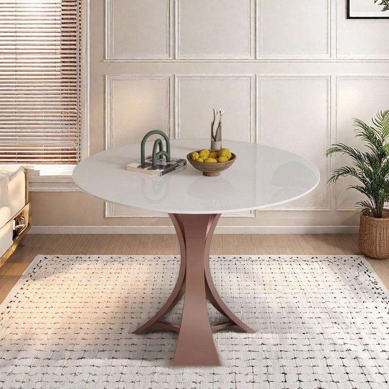 Goza, Or rose, Blanc, H 29,52 po x L 47,24 po x l 47,24 po