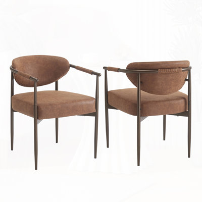 PU Leather  Upholstered Dining Chairs