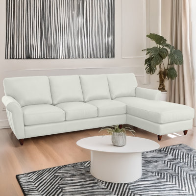Cherish Genuine Leather Sectional