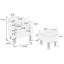 Fauteuil d'appoint moderne avec repose-pieds