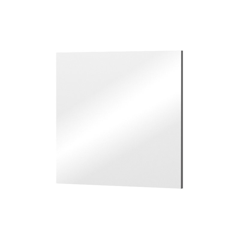 Wood Flat Wall Mirror
