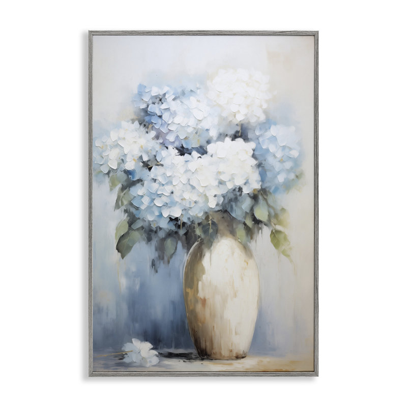 Art blanc et bleu par Gina Kelly bg-188, Estampe numérique Farmhouse, H 30 po x l 20 po