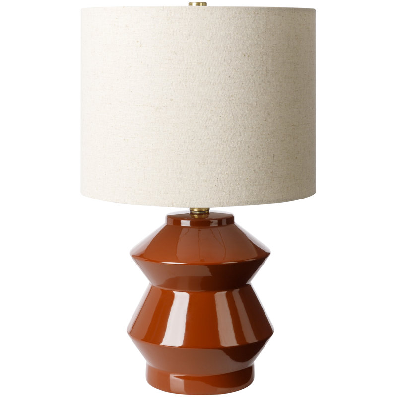 Lampe de table Boyes, Rouille