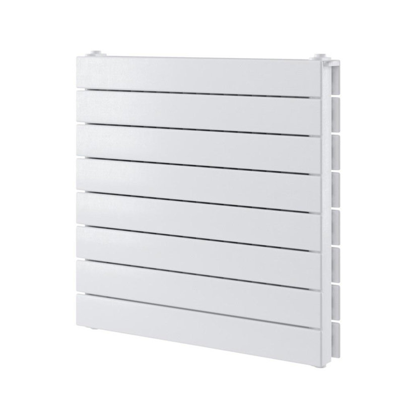 Horizontal Flat Panel Radiators, 600mm H x 600mm W, White