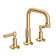 Clemens Widespread Bathroom Faucet with Drain Assembly
