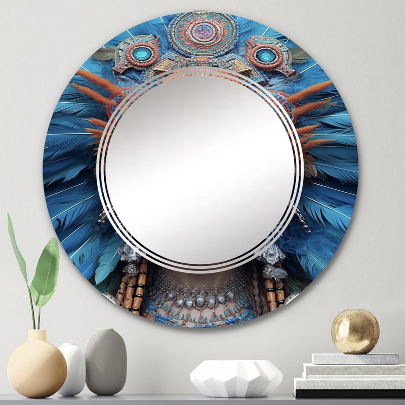 Mailla Circle Mirror, 24" x 24"