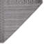 Tapis gris / noir en polyester tissé à la main Jeom-1230404148
