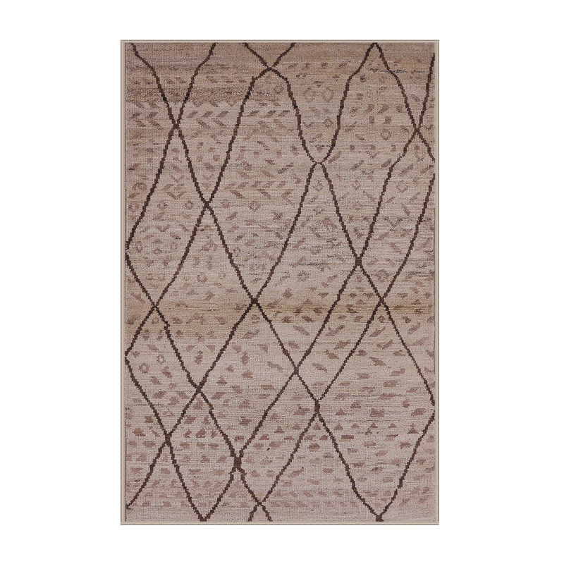 Wolfforth Geometric Indoor Rug, Rectangle 7' x 9'