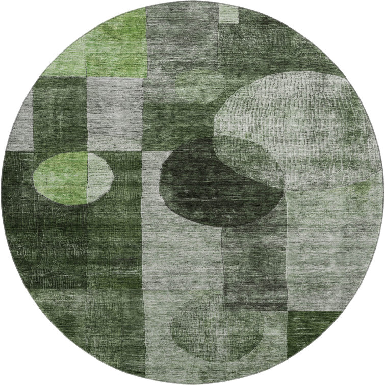 Premium Machine Washable Konopka AMF1114 Geometric Rug