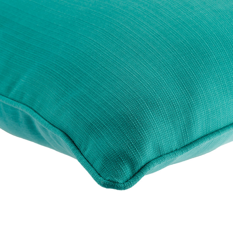 Lillian August Outdoor Living Lagoon Lumbar Pillow Cover, Lagoon, 14"H x 20"W
