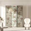 Pastoral floral folding screen-629230299