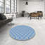 Tapis de zone bleue à motifs-719972884