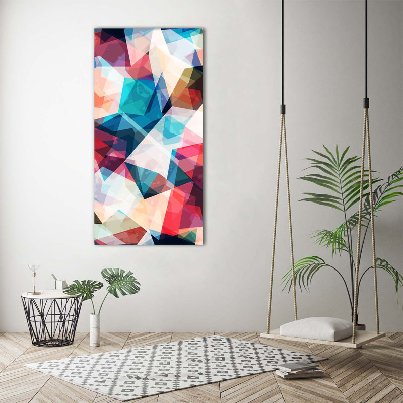 Mosaic Abstraction - Wrapped Canvas Print