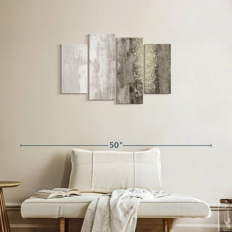 Avery Glitter Rain I, 22" H x 36" W