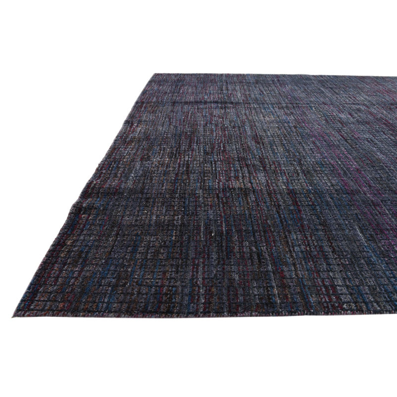 Tapis bleu marine Porcaro