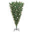 vidaXL Artificial Pre-lit Christmas Tree Green PVC and Metal-1972029137-1972029136