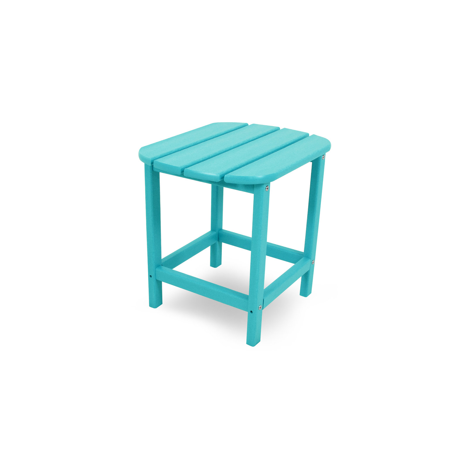 POLYWOOD® South Beach 15" Patio Side Table, Aruba