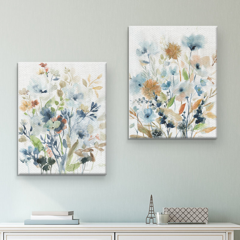 «Holland Spring Mix I and II», ensemble de 2 reproductions sur toiles tendues