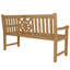 Banc de jardin en bois de teck Kanijha