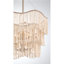 Luminaire suspendu 6 lumières Melia par Breegan Jane