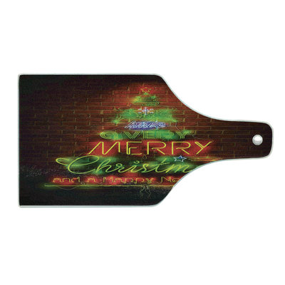 East Urban Home Glass Christam Cutting Board