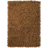 Montaro Wool Area Rug in Brown