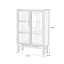 Vitrines en bois massif brun
