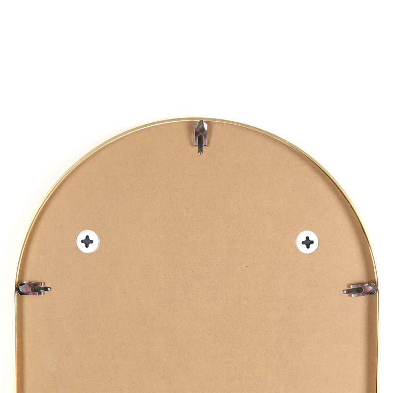 Namah Metal Wall Mirror, Yellow