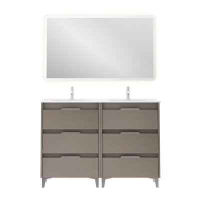 Vanity & Mirror Set
