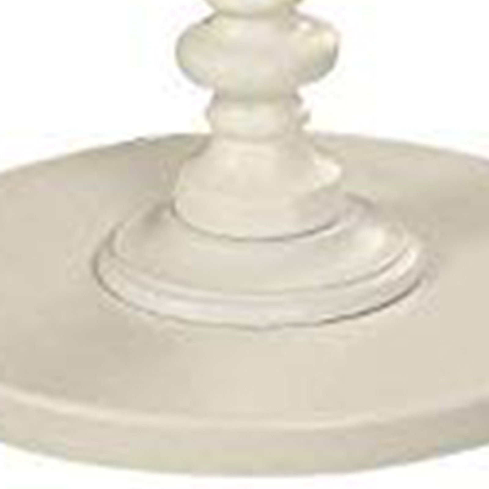 Fiama End Table, White, 22.25" H x 17" W x 17" D