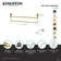 Kingston Brass Heritage 24-Inch Dual Towel Bar