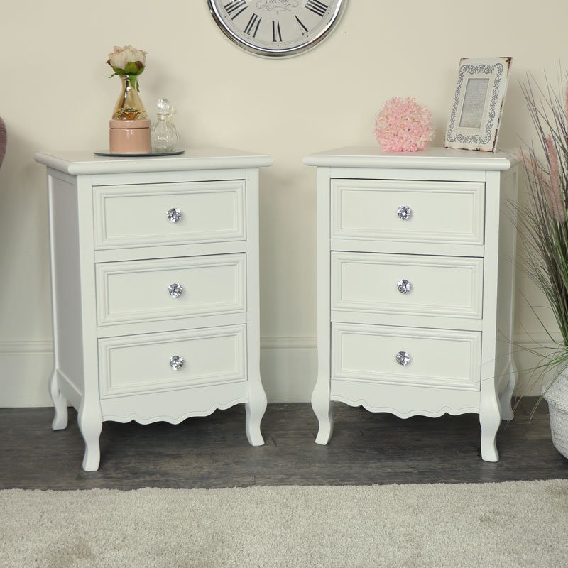 Ashby 45cm W Solid Wood Bedside Table