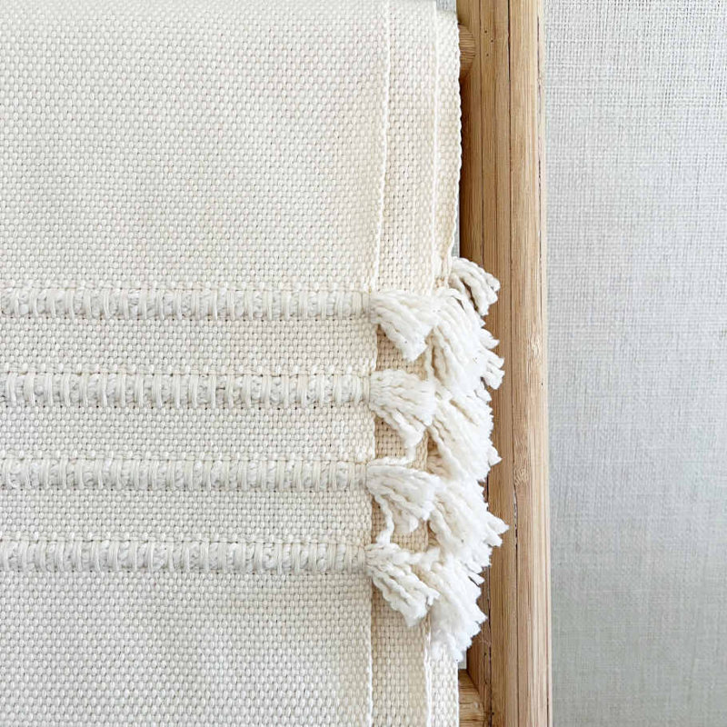 Quatro Hand Loomed Throw Blanket