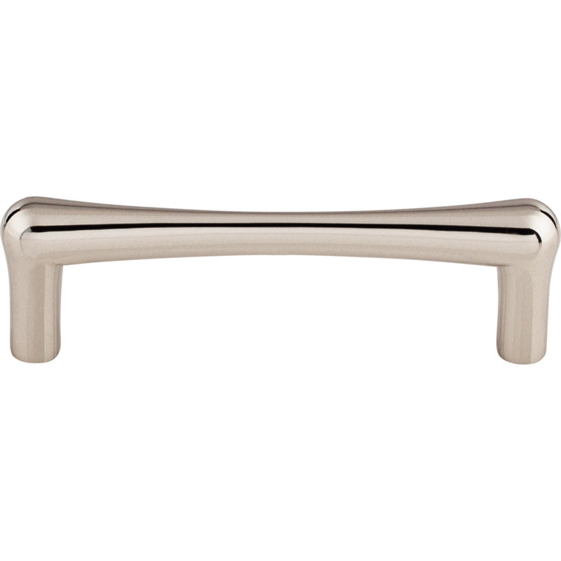 Brookline Bar pull, Polished Nickel, 3 3/4" Center to Center