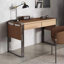 Bureau rectangulaire moderne et simple avec tiroirs-735181384